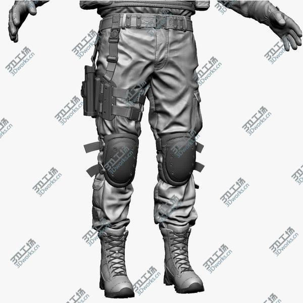 images/goods_img/20210312/3D Police Special Force Officer Zbrush/5.jpg